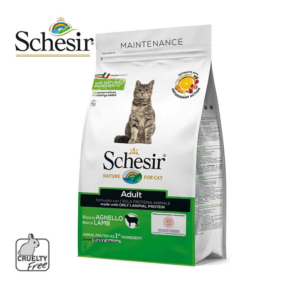 Schesir Adult, Hrana za Mačke, Jagnjetina