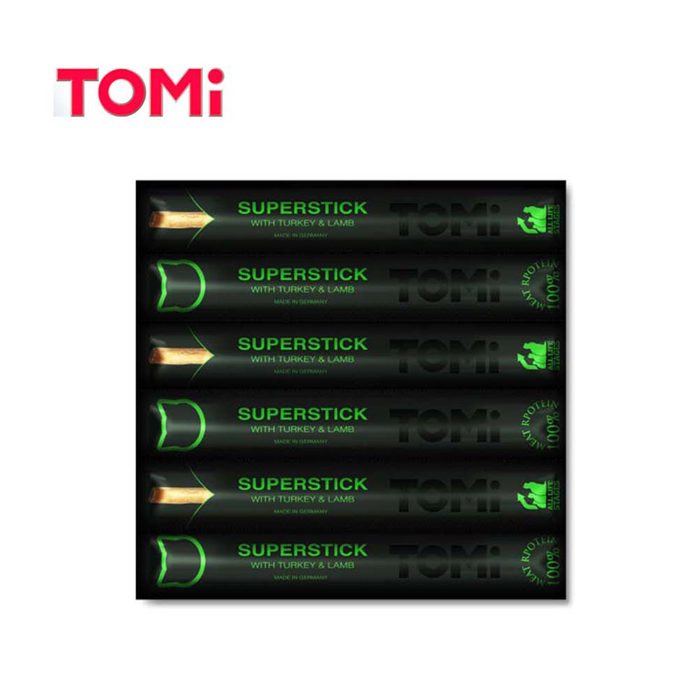 Tomi Cat Sticks Poslastica za Mačke, Ćuretina i Jagnjetina - 6x5g