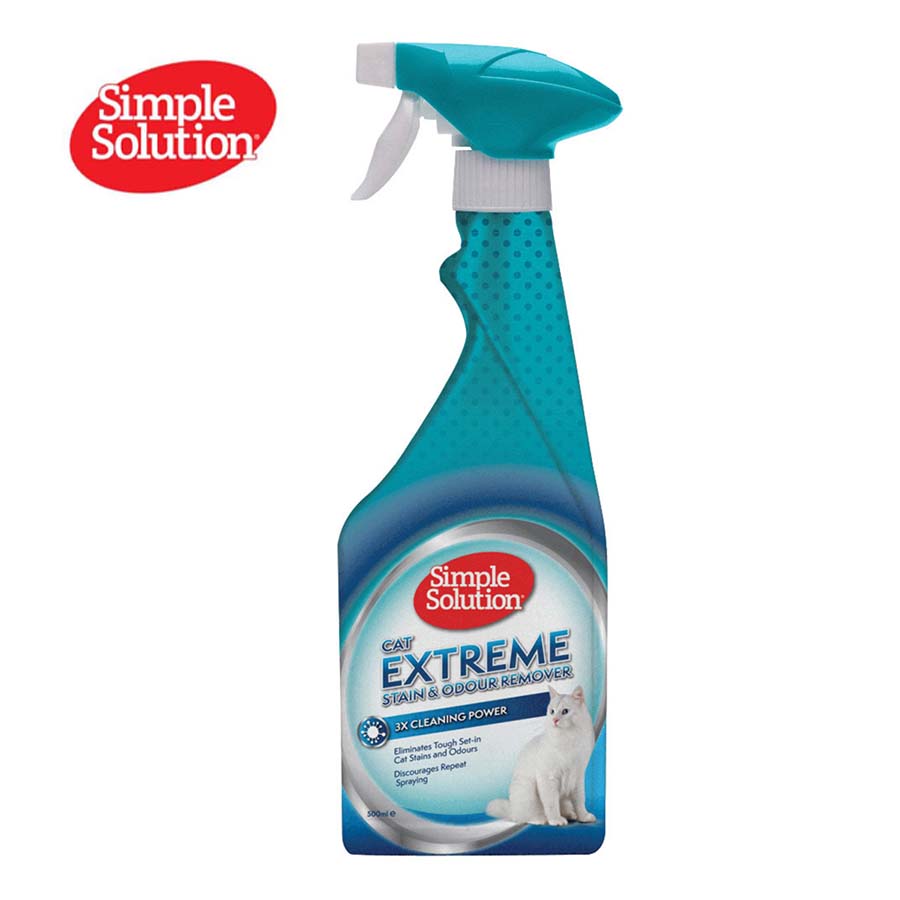 Simple Solution EXTREME Stain & Odour Remover Sprej za Mačke, 500ml