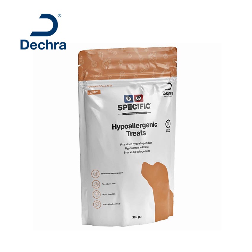 Specific Dechra CT-HY Hypoallergenic Treats, Zdrava Poslastica za Pse - 300g