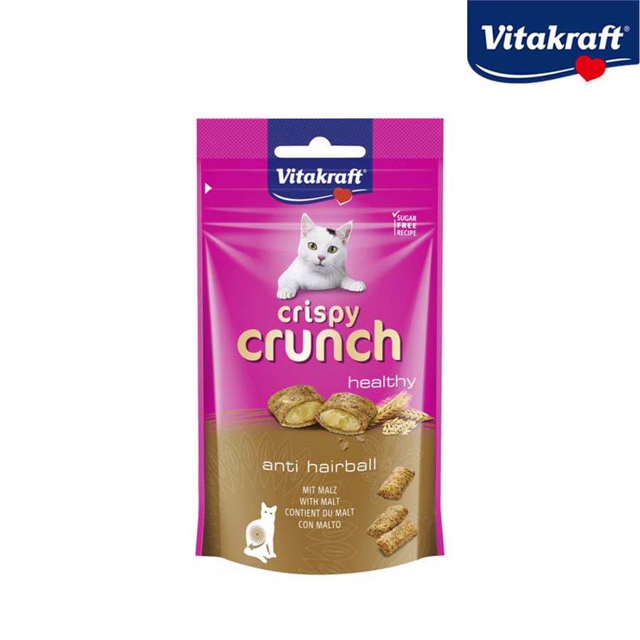Vitakraft Crispy Crunch Malt, Hairball Poslastica za Mačke - 60g