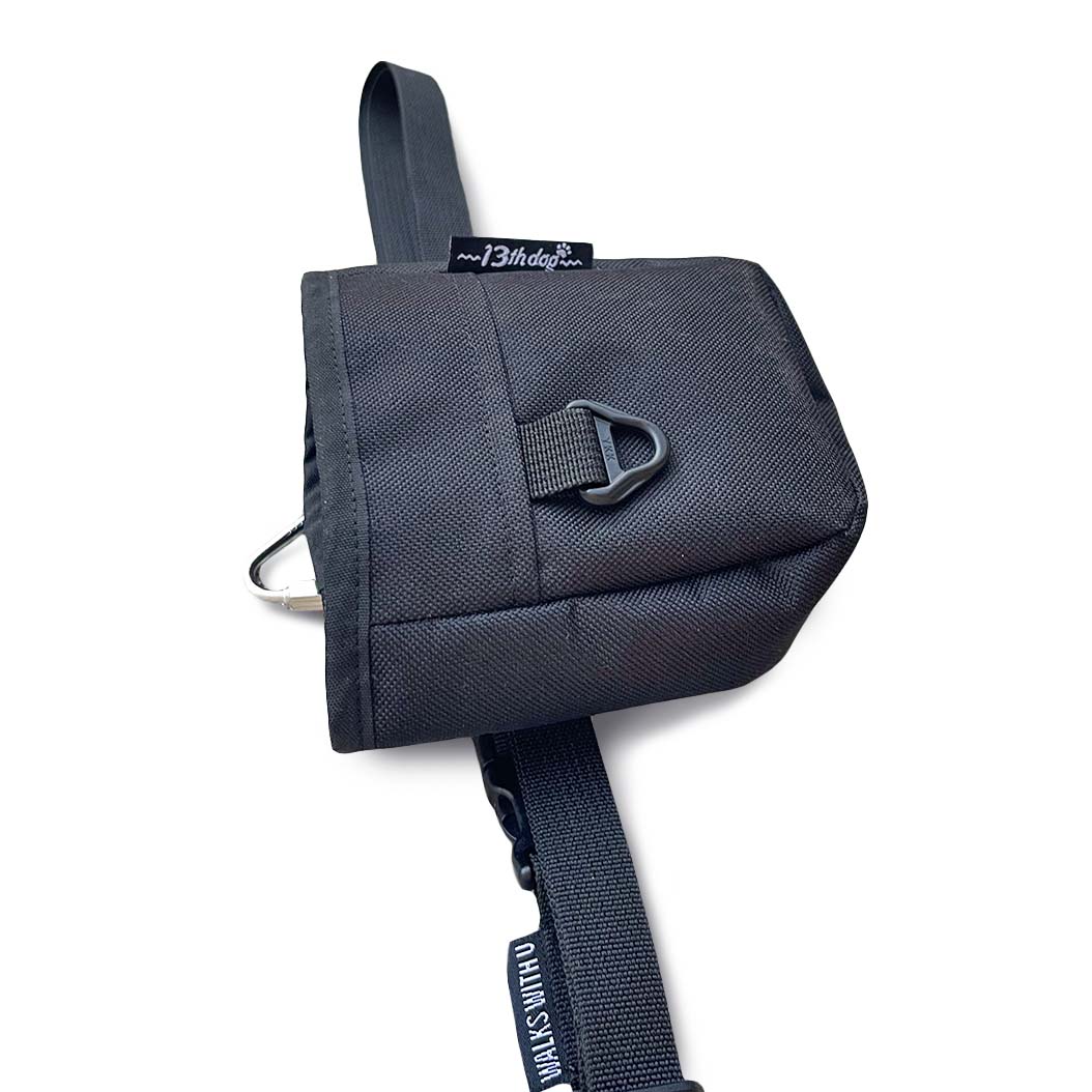 Torbica za Trening i Poslastice za Pse, All Black 14x13cm #3041