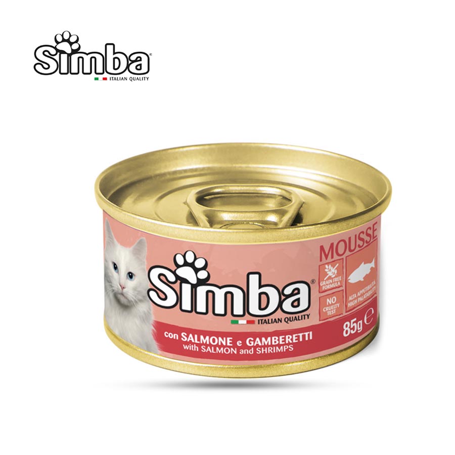 Simba Mousse Losos&Račići, Konzerva za Mačke - 85g