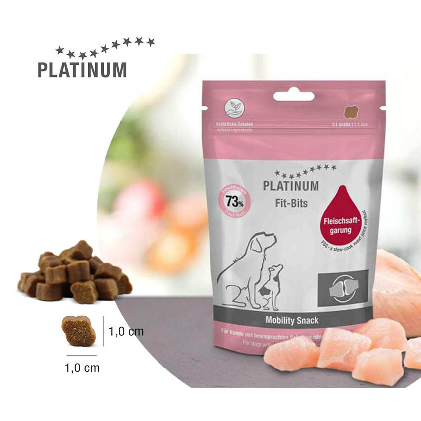 Platinum Fit-Bits Mobility, Poslastice za Pse - 150g