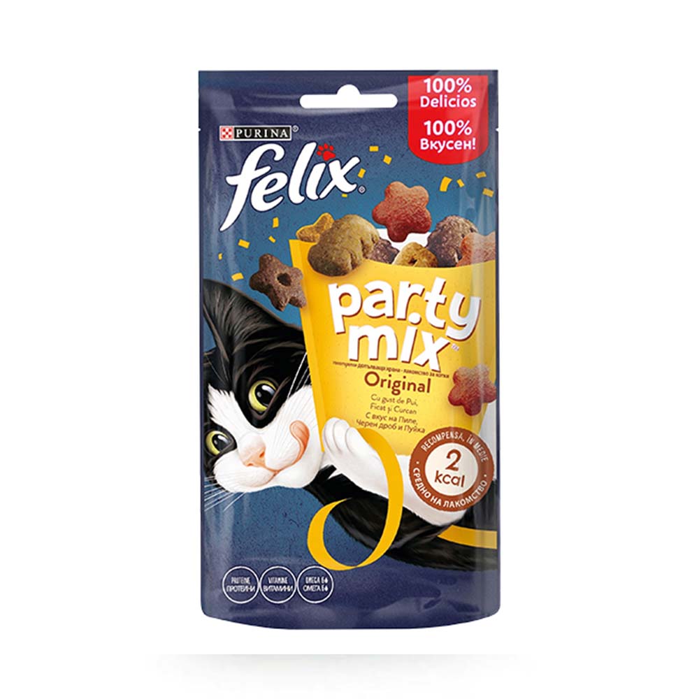 PURINA Felix Party Mix Original Poslastice - 60g