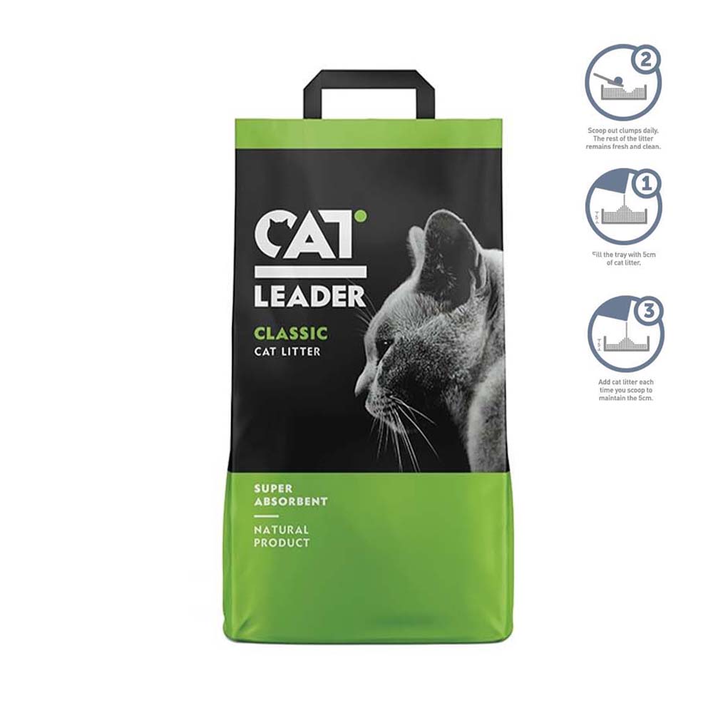 Cat Leader Classic Posip za Mačke - 5 kg