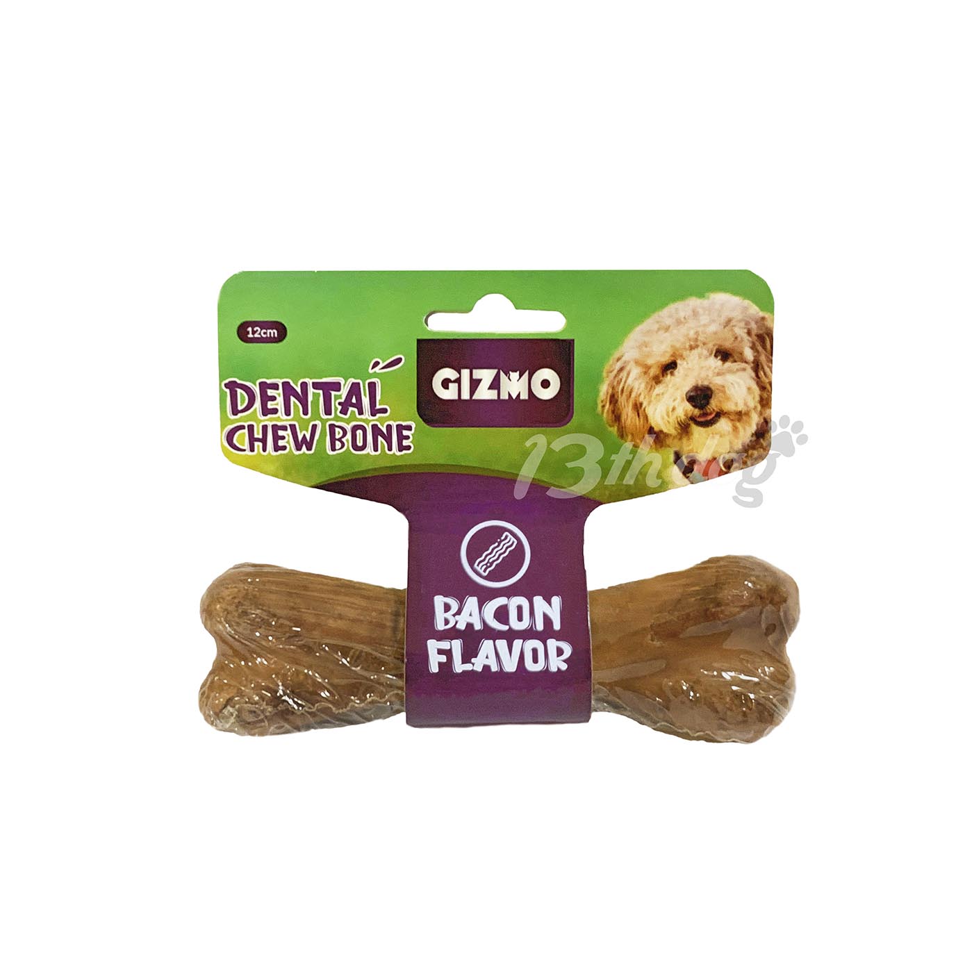 Gizmo Dental Bone Bacon, 12cm