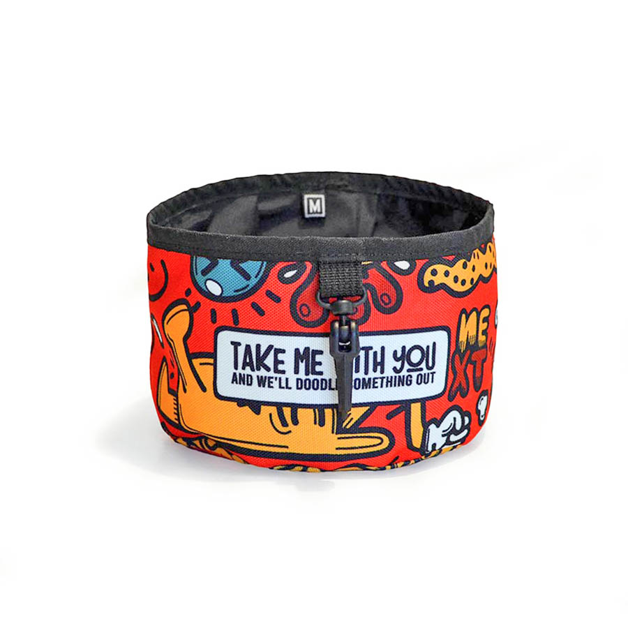 Prenosiva Činija za Vodu za Pse, Doodle