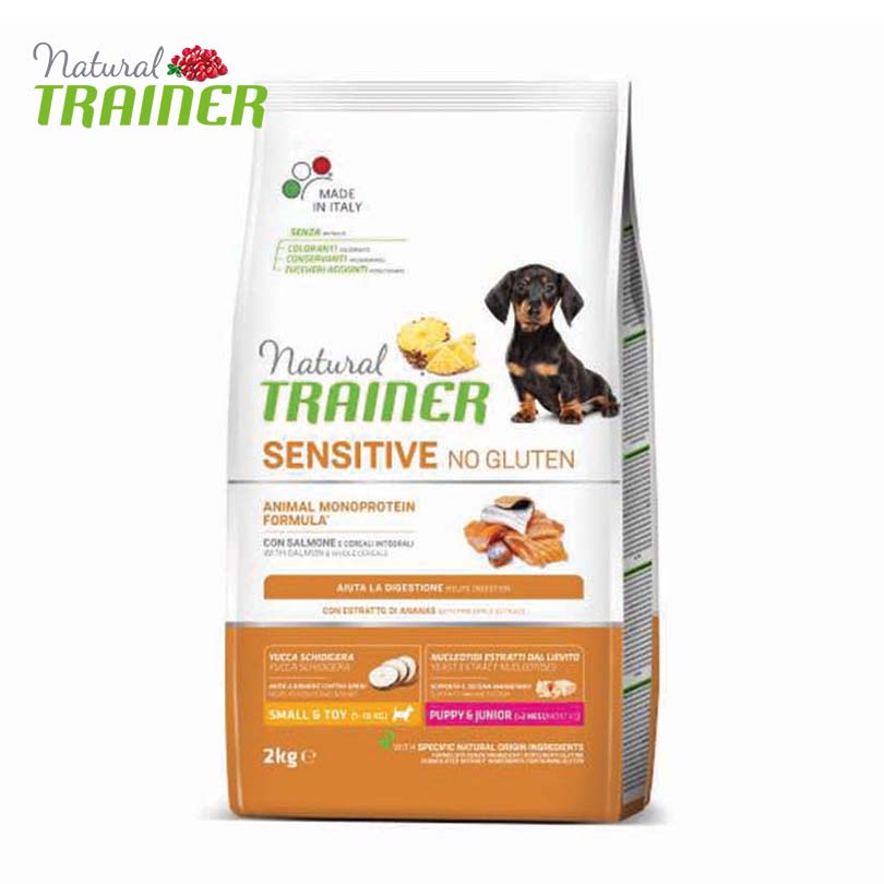 Trainer Sensitive Small&Toy Puppy&Junior Losos - 2kg