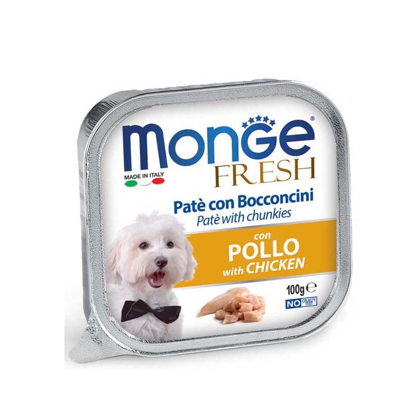 Monge Fresh Chicken, Pašteta za Pse - 100g