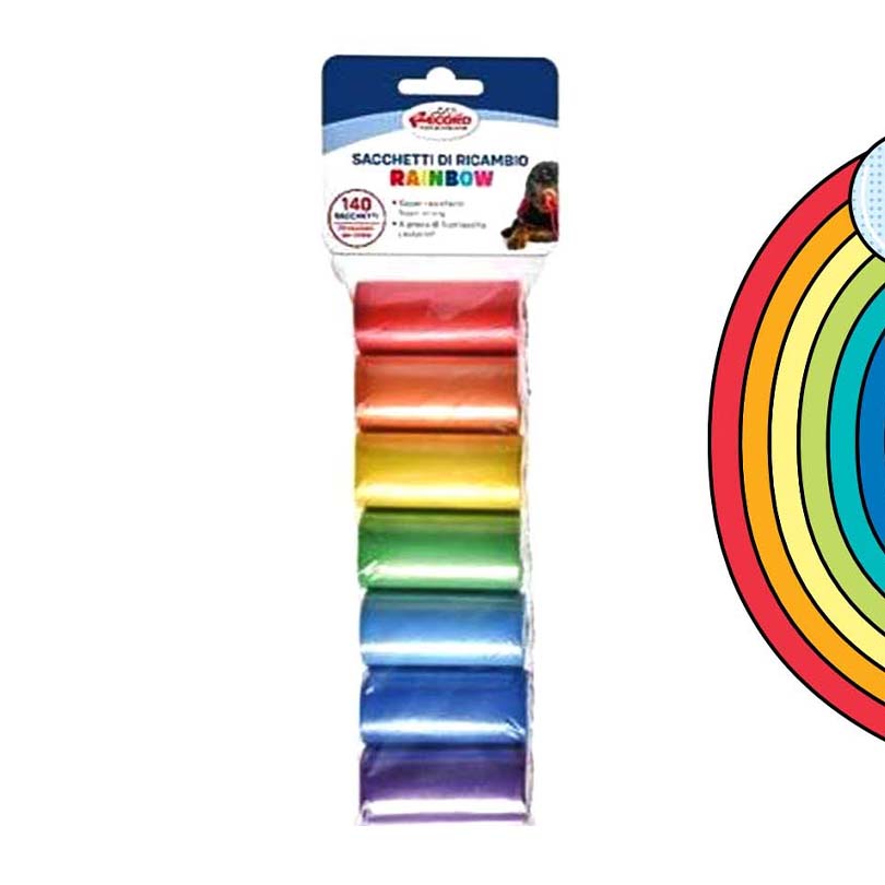 Record Mini Rainbow Kesice - 20x26cm