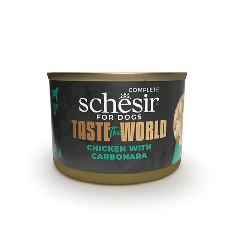 Schesir Konzerva za Pse, Piletina sa Karbonarom u Supi - 150g