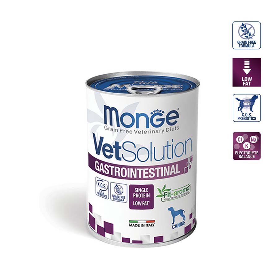 Monge VetSolution Grain Free Gastrointestinal, Konzerva Za Pse - 400g